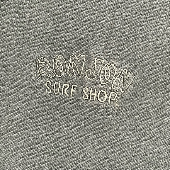 Ron Jon Surf Shop Polo Shirt Mens Size Medium Green Short Sleeve Embroidered - Picture 7 of 9